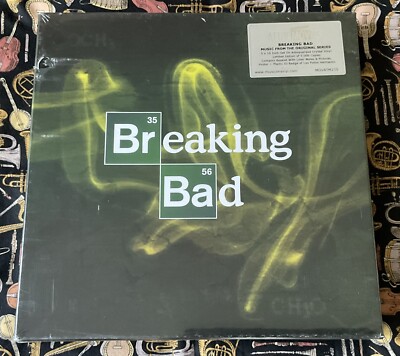 BREAKING BAD MUSIC FROM THE ORIGINAL SERIES - 5x 10 INCH VINYL BOX SET - NEW!