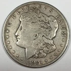 1921-S Morgan 90% Silver Dollar - Extremely Fine (XF) KM#110 - 5554