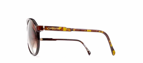 Vintage CARRERA "CHAMPION" sunglasses - Italy - Original - Dark Havana / Brown - Video 1 von 1