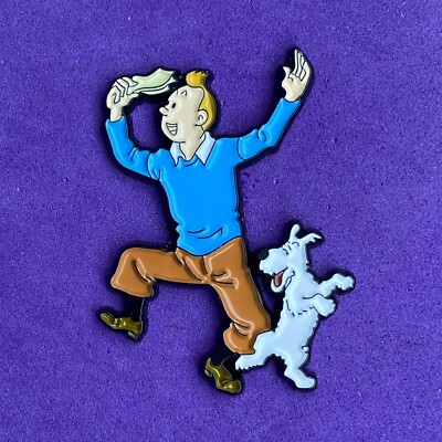Pin, Badge, Anstecker, Tim und Struppi  (Tintin & Milou)