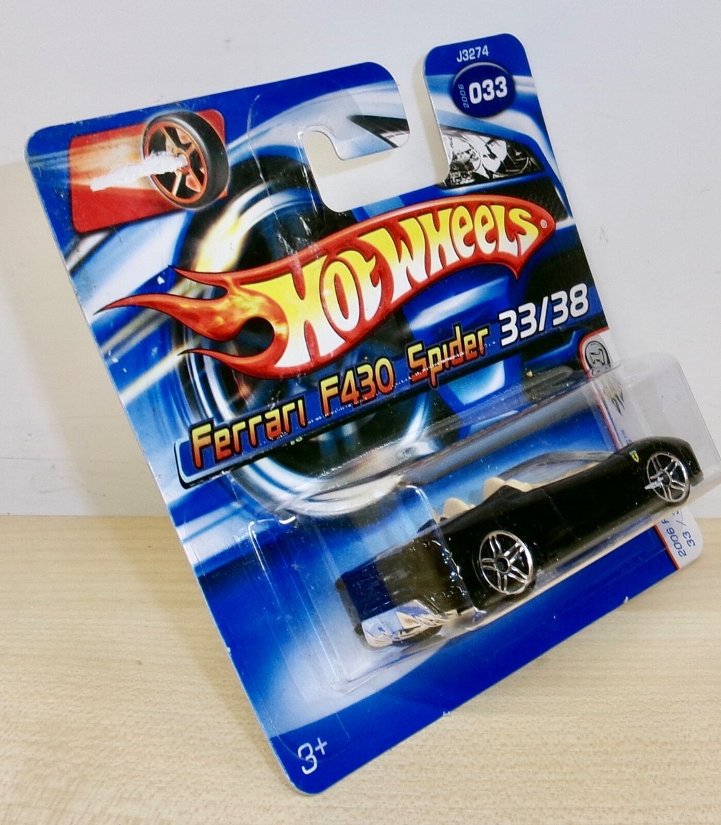 未開封 1/18 Hot Wheels フェラーリ F430 Spider Blue Ferrari F430 Spider Hot wheels 1:18 Scale Collectible Die