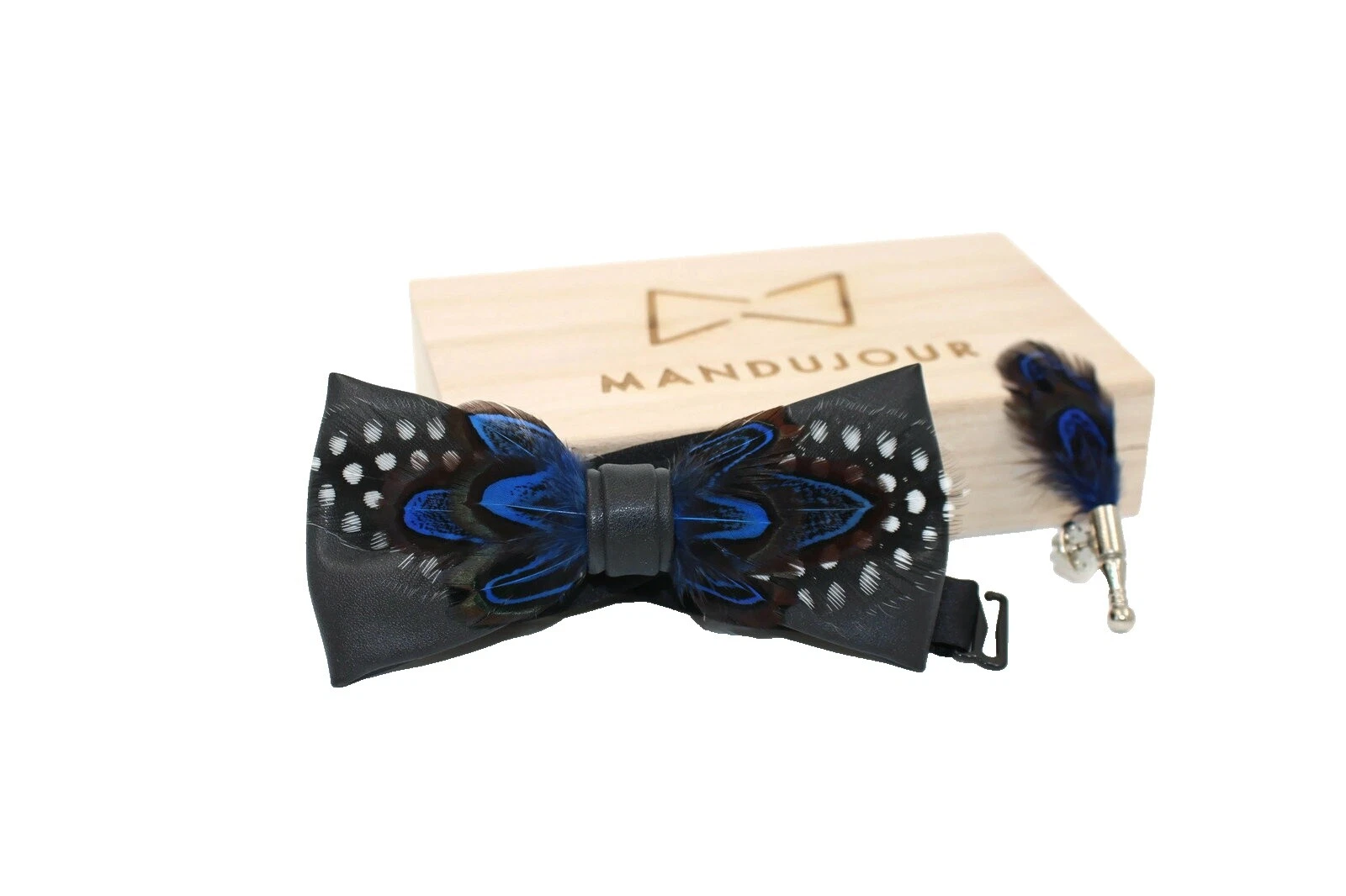 Lazos de cuero Negro para Hombres