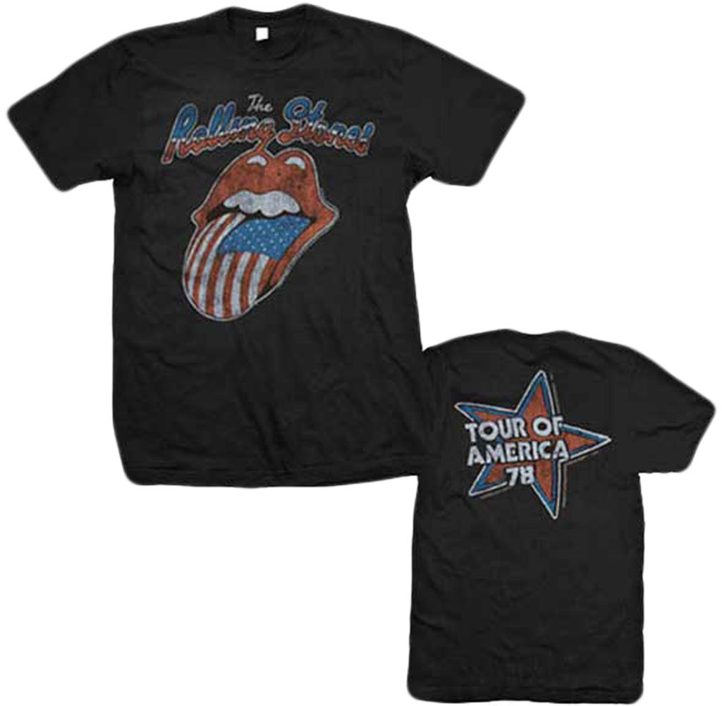 The Rolling Stones U.S. TOUR '18 Tシャツ 1979 Vintage Rolling Stones American Tour Ringer Shirt - Etsy