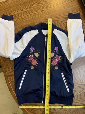 piazza italia med blue track jacket Floral Design