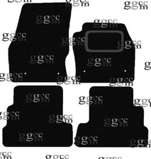 Fits Ford Kuga 2015 To 2019 Tailored Black Carpet Car Floor Mats Set 4 Clips