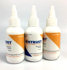 3 Entrust 6800 Skin Barrier Powder Bottles Expires 10/2026