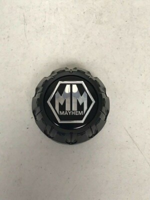 Mayhem Matte Black Snap In Wheel Center Cap C1080200B C10802001C C612101CAP