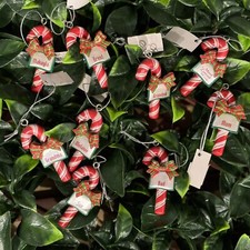 Ganz Personalized Candy Cane Christmas Ornament Special People Names