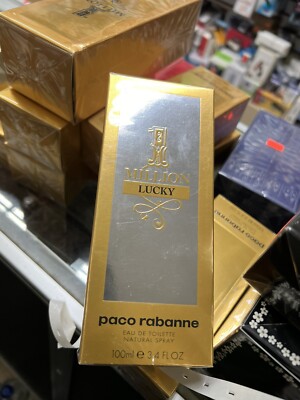 1 million lucky 3.4 EDT Spray Paco Rabanne