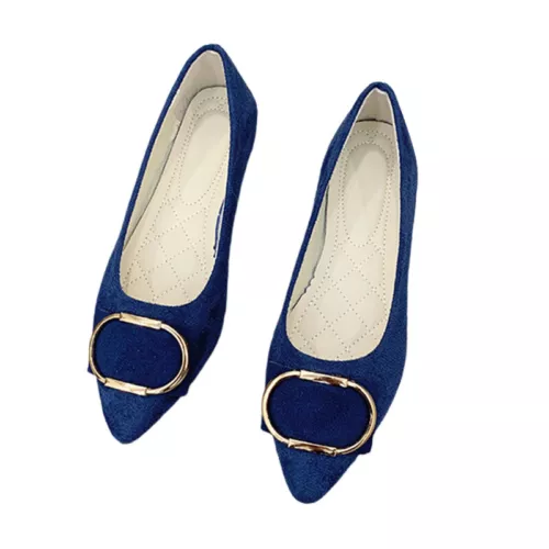 Bequemer modischer eleganter Damenschuh rutschfest flache Schuhe Slipper flache Party - Bild 69 von 75