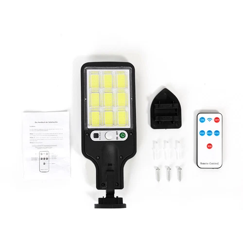4er 6000W Solarleuchte mit Bewegungsmelder Außen Lampe Fluter LED Strahler Licht - Bild 14 von 14
