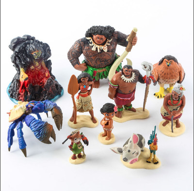 moana action figure set