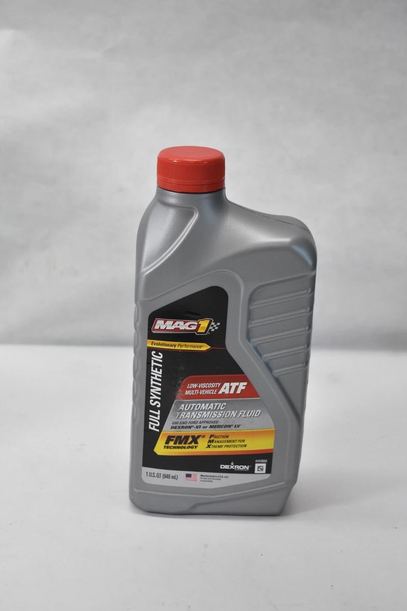 Lot of 6 Mag1 Automatic Transmission Fluid 1qt/Container Full 