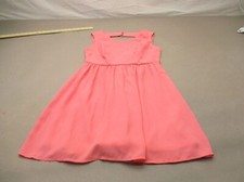 NWT FOREVER 21 Size S Womens Pink Back Cutout Stretch Waist Sleeveless Dress 942