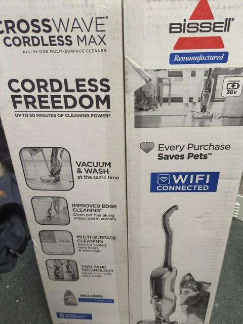 BISSELL CrossWave Cordless Max Upright 