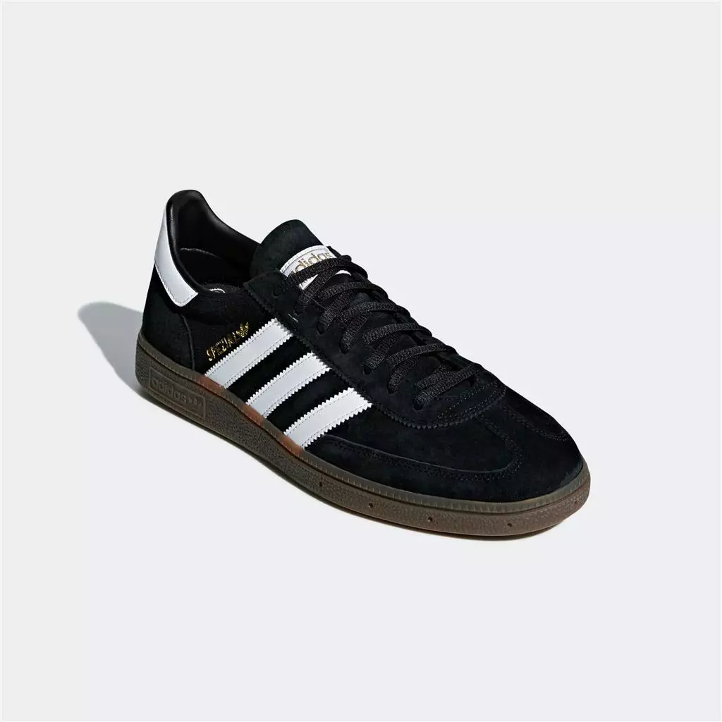 áspero llegada eficientemente Adidas Handball Spezial Trainers Black White Gum Authentic Brand New | eBay