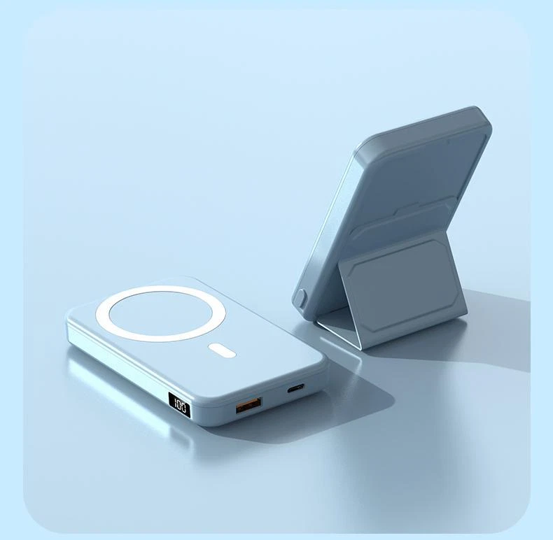 10000mAh Portable Power Bank with 15W Fast Charging, 1-USB Output, Multicolor Plastic Design for Mobile Phones and Devices