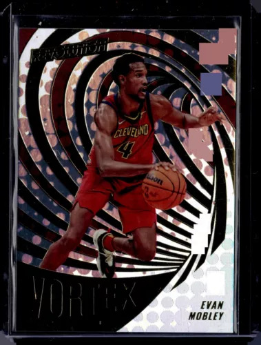 Evan Mobley 2021-22 Panini Revolution #23 Vortex Rookie Cleveland Cavaliers