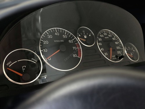 For Peugeot 405 1987-1996 Chrome Gauge Trim Dial Rings Polished Alloy 5pcs - Picture 8 of 9