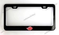 Akatsuki Cloud Black License Plate Frame Custom Made Of Powder Coated Metal Akatsuki Cloud Black License Plate Frame Custom Made Of Powder Coated Metal