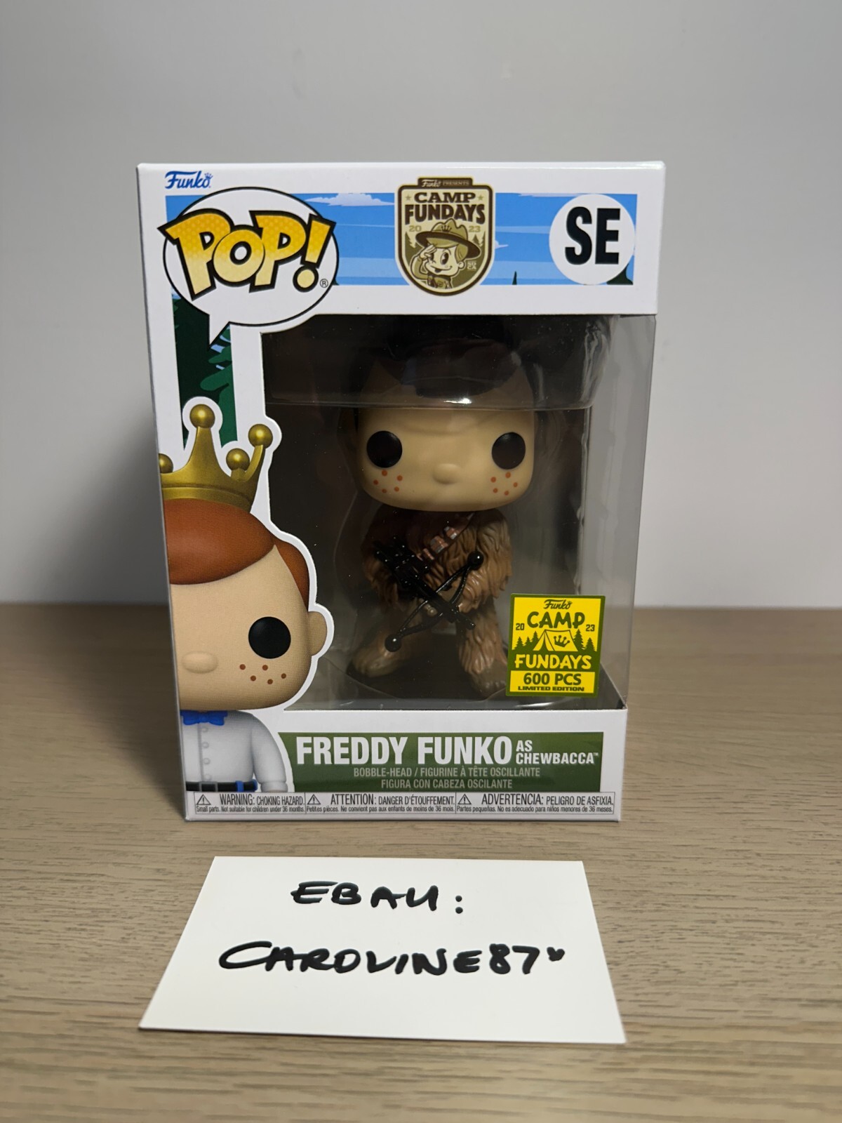 Funko Pop SE Freddy Funko as Chewbacca | Star Wars (LE600) + Hardstack