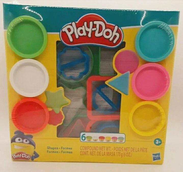 Play Doh Shapes Playhouse Playset 6 Play Doh Colors 9 Shapes eBay
