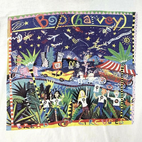 Vintage Bop Harvey 90s Ska Band Shirt L 