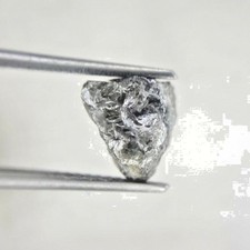 ROUGH DIAMOND GRAY COLOR 2+TCW NATURAL TRIANGLE SHAPE TO MAKE ENGAGEMENT RING
