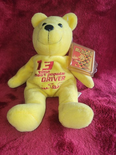 VTG Bill Elliot #94 McDonald’s Driver Bear Racing Champions Nascar New W/ Tag - Picture 2 of 3