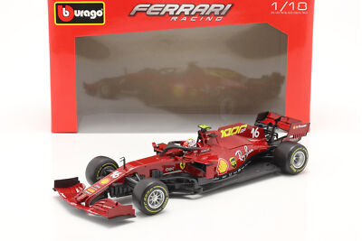 C. Leclerc Ferrari SF1000 #16 1000th GP Ferrari Toskana GP F1 2020 1:18 Bburago