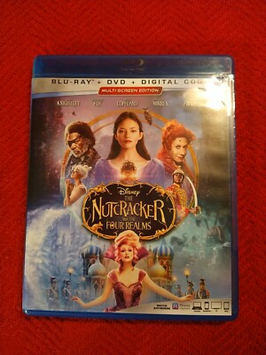 The Nutcracker and the Four Realms (Blu-ray /DVD, 2018, 2-Disc Set, No Digital