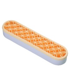 Desktop Crochet Hook Case Silicone Crochet Hooks Organizer Pen Holder for Desk