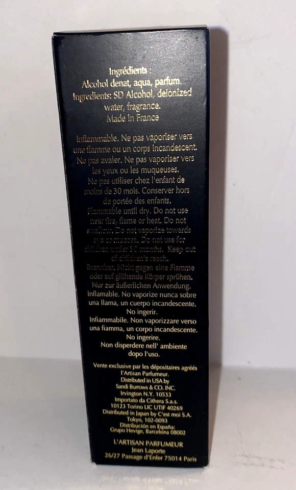 Eau De PArfum L'Artisan Parfumeur Vintage AMBRE EXTREME 1.7 FL OZ NUEVO EN CAJA *** Foto 2 de 3