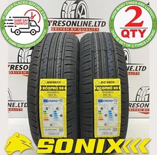 2 X 185 60 15 SONIX 88H XL 185/60R15 BRAND NEW PERFORMANCE TYRES M+S 1856015