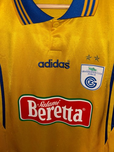 MAGLIA GRASSHOPPER 1996-1997 ORIGINALE Taglia L - Foto 3 di 7