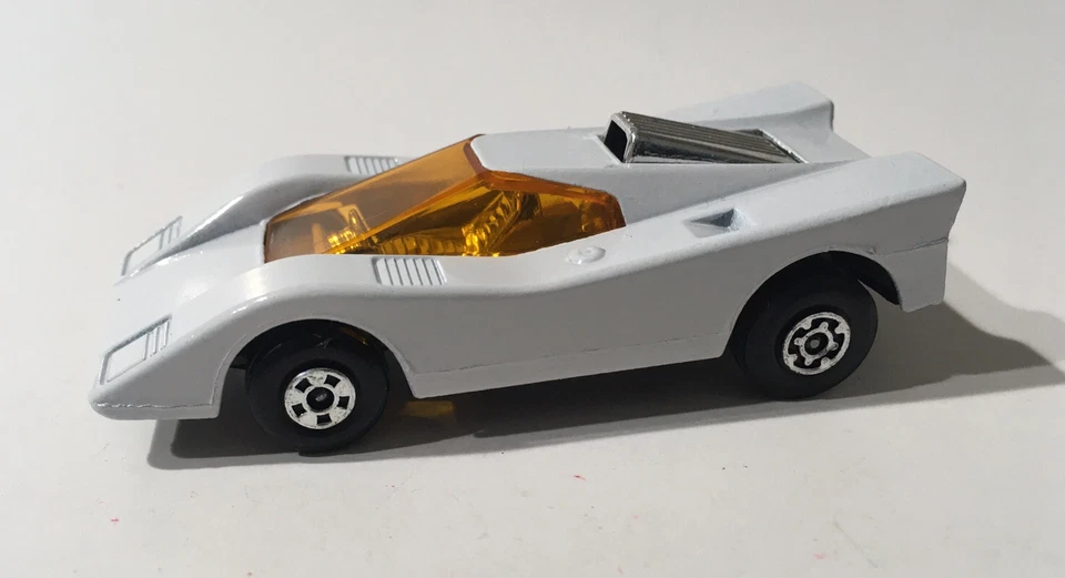 Matchbox Lesney  7 Custom Superfast Hairy Hustler, White Preproduction Pre Pro - Image 2 of 4