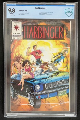 Harbinger #1 Valiant 1992 CBCS 9.8