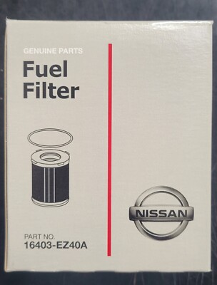 GENUINE OEM Nissan Diesel Fuel Filter Kit for Titan XD 5.0L (16403