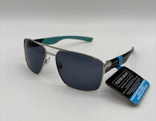 Foster Grant Advanced Comfort Sunglasses Silver Teal AVC 23 547 SIL FWG UVA UVB