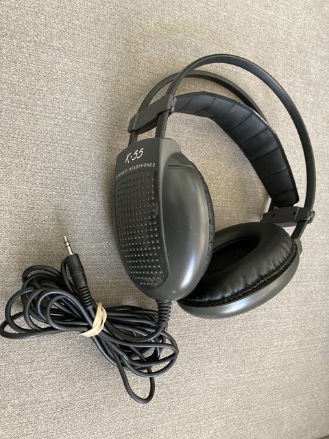 AKG K 55 Stereo Over The Ear Headphones Corded | eBay