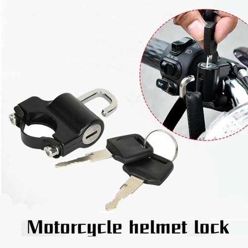 Motorbike Dirt Bike Helmet Lock Helmet Hook Handlebar Lock Motorcycle