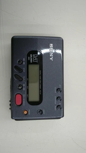 SONY TCD-D7 DAT Walkman Black Portable Cassette Player Japan Used Junk AS-IS