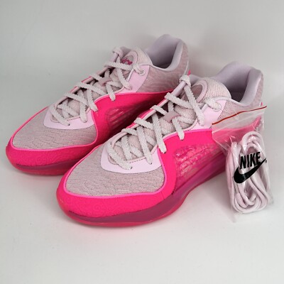 Size 11 Nike KD 16 'Aunt Pearl' Pink Basketball Sneakers Mens