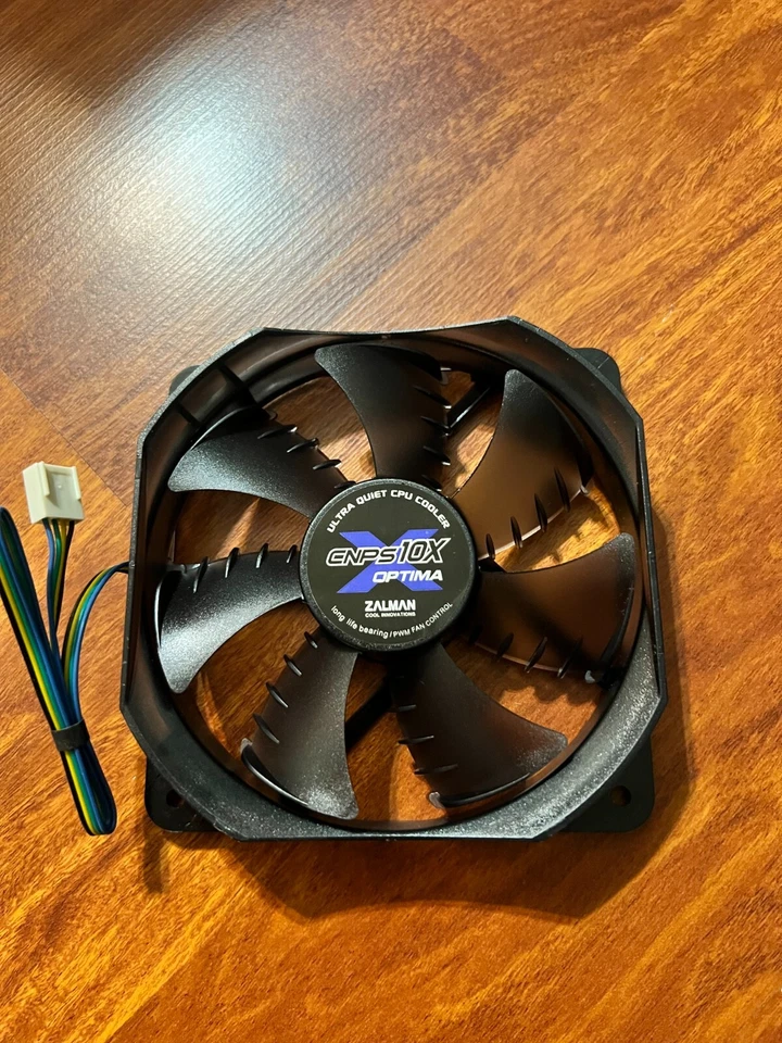 Fan case  Long life Bearing 4 Pin  12V 0.30A ( 10 Packs)  Zalman Optima 120mm - Image 3 of 4