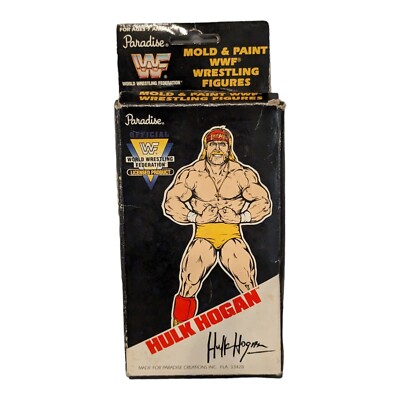 RARE Hulk Hogan WWF Mold & Paint New 1991 Wrestling Figure