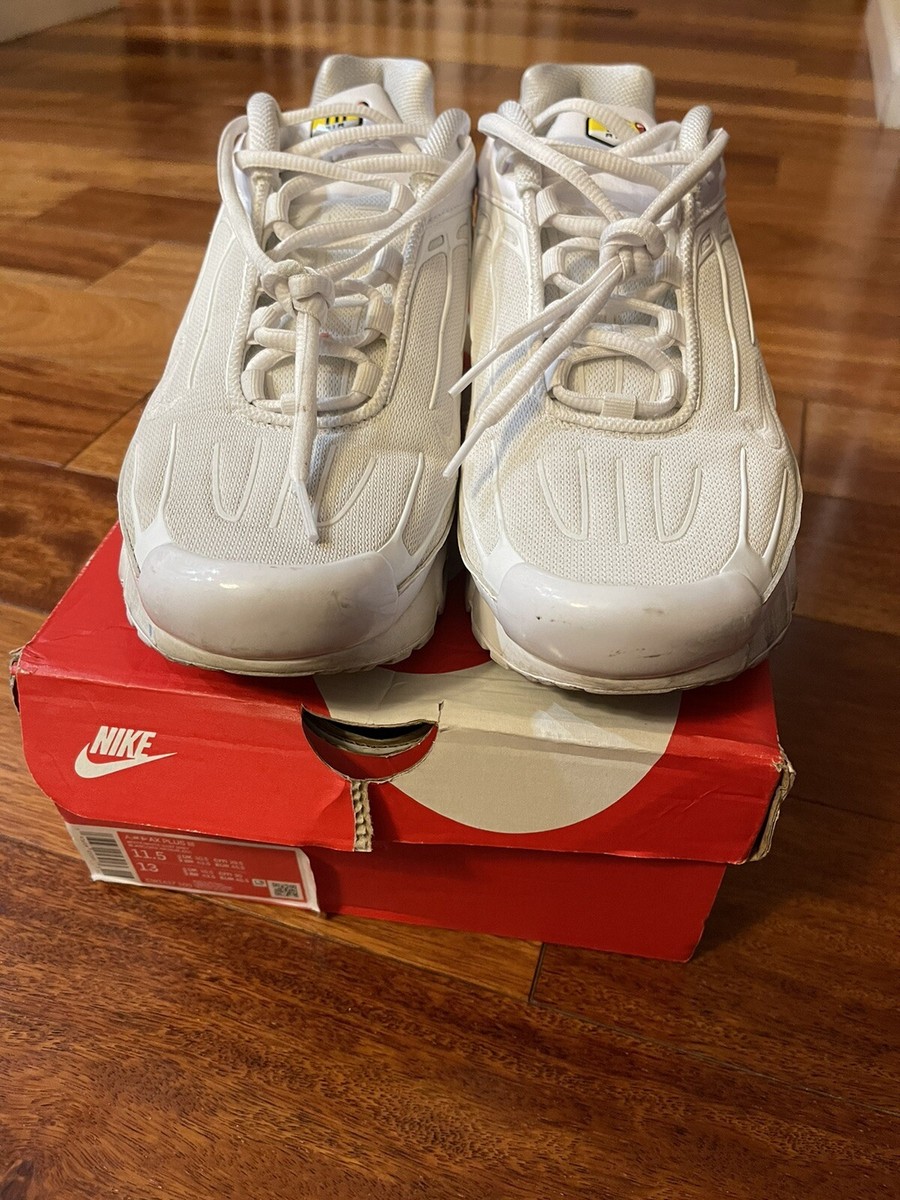nike tn air max plus 3 white vast grey