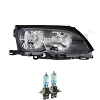 Scheinwerfer Links Titanium H7/H7 FüR BMW 3Er Touring E46 Inkl. Osram Lampen