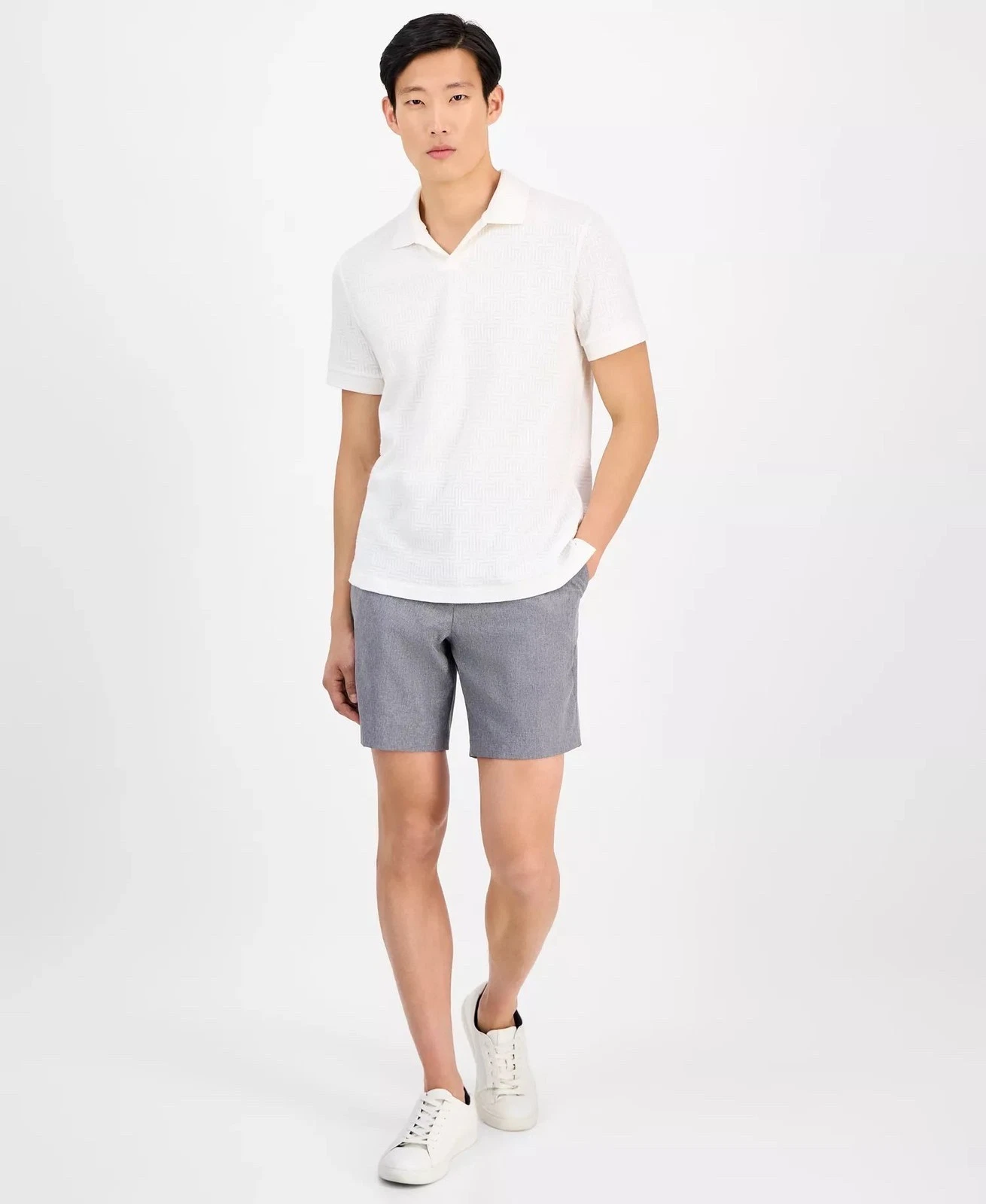 Alfani Men's Heather Smart Shorts size 36