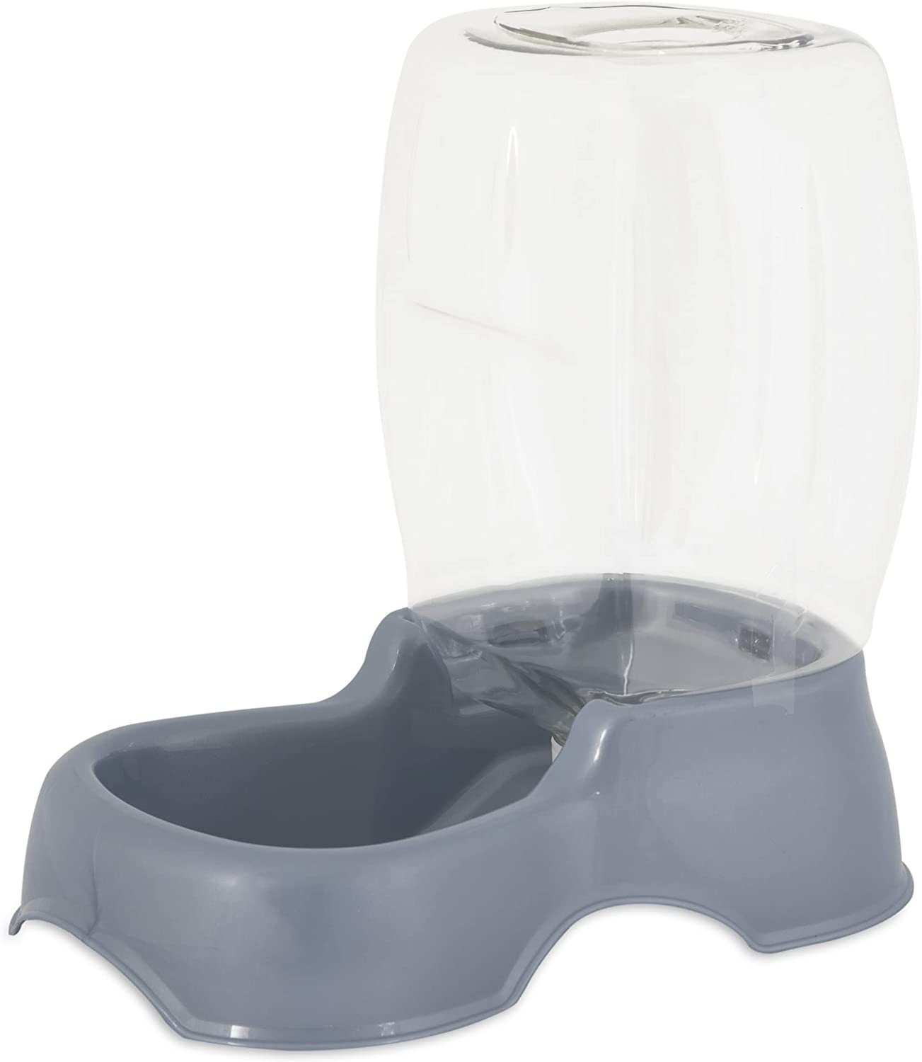 Petmate Pet Caf&eacute; Gray Gravity Waterer .75 Gallons For Cats 