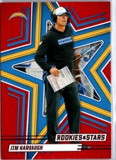 2025 Panini Rookies & Stars #3 Jim Harbaugh Red